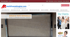 Desktop Screenshot of multiframebingkai.com